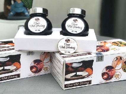 Cao Viet Hoang health protection food is advertised illegally, violating legal regulations. Photo: VFA