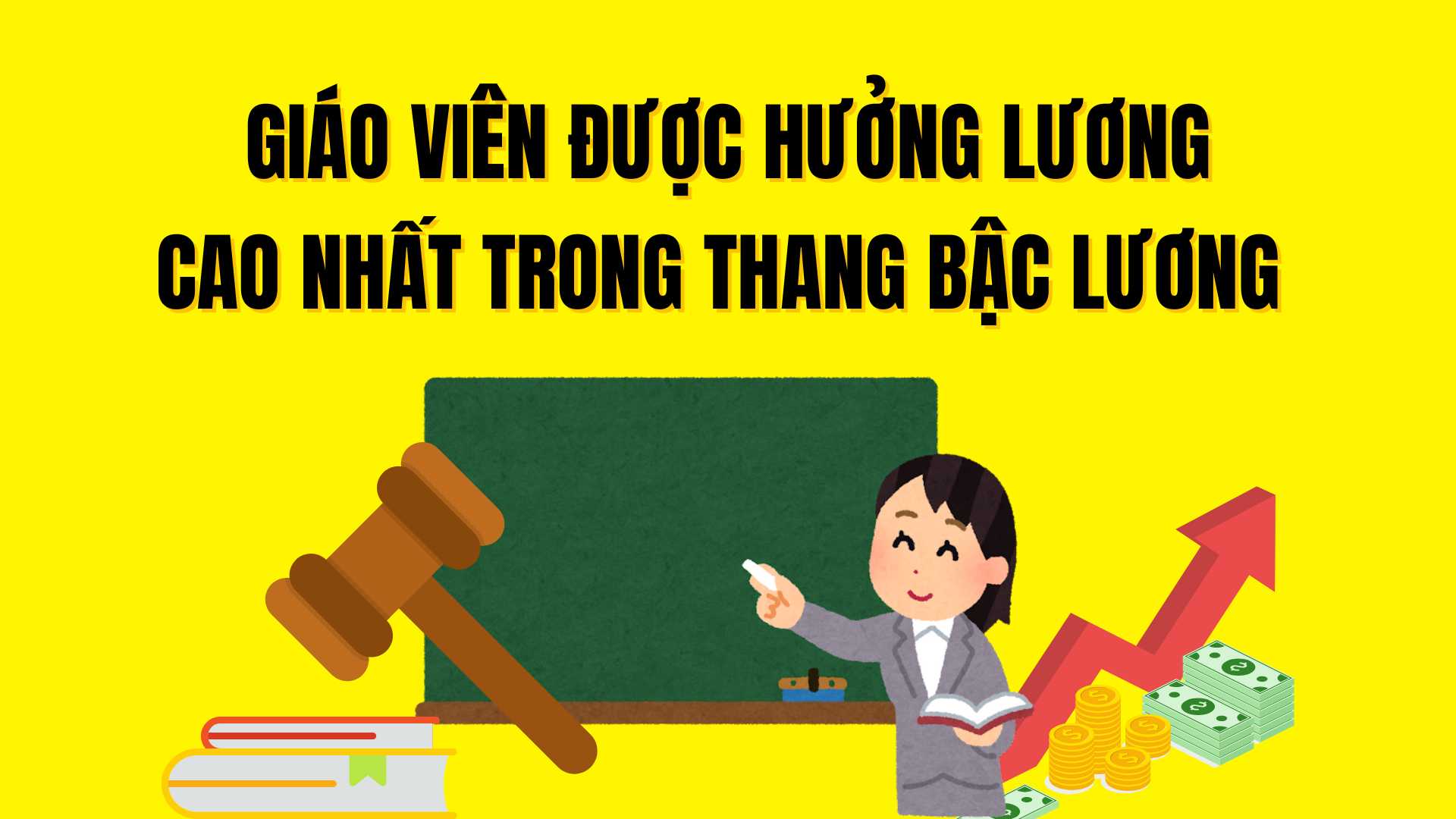 Teachers receive the highest salary in the salary scale