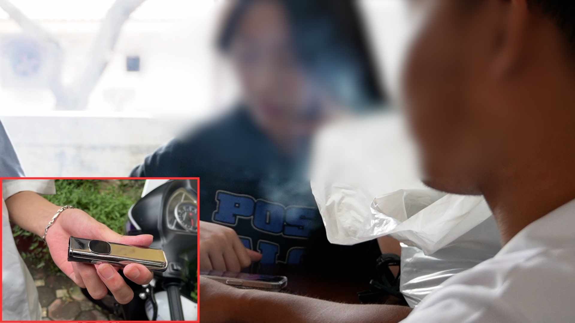 Proponiendo una multa de personas que no no presenten con cigarrillos electronicos, las personas responden con entusiasmo