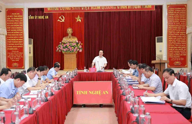Nghệ An vận hành mô hình chính quyền 2 cấp từ ngày 20.6