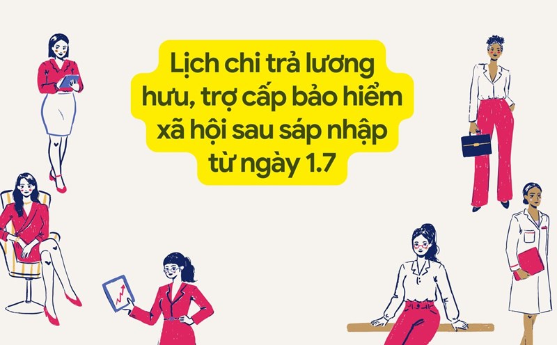 Pension and social insurance allowance payment schedule after merger from July 1