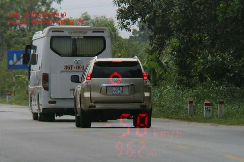 Vehicles were fined in Thanh Hoa. Photo: Thanh Hoa Police