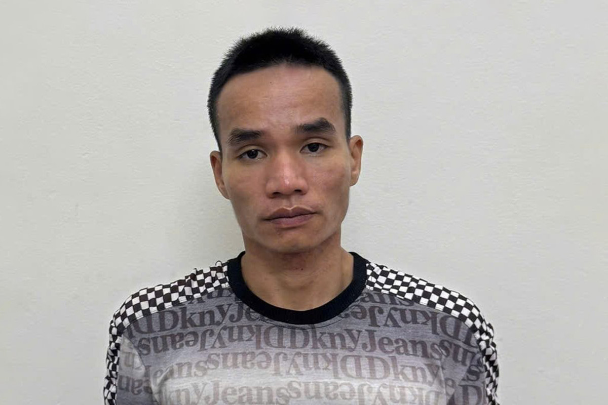 Subject Nguyen Van Quyen caused a property theft in Quang Ninh province. Photo: Quang Ninh Police