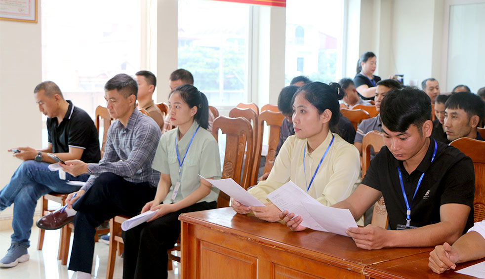 Yen Bai chu trong cong tac giai quyet viec lam cho nguoi lao dong. Anh: Thanh Chi