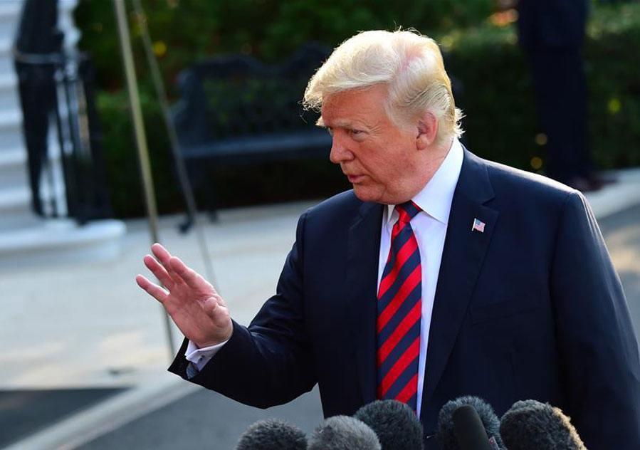 El presidente de los Estados Unidos, Donald Trump. Foto: Xinhua