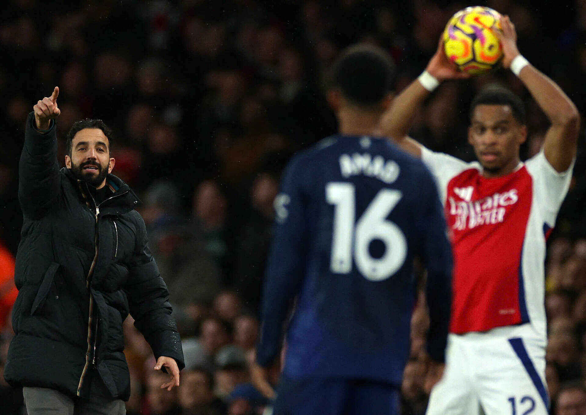 Ruben Amorim esta planeando una reconstruccion integral en Man United.  Foto: AFP