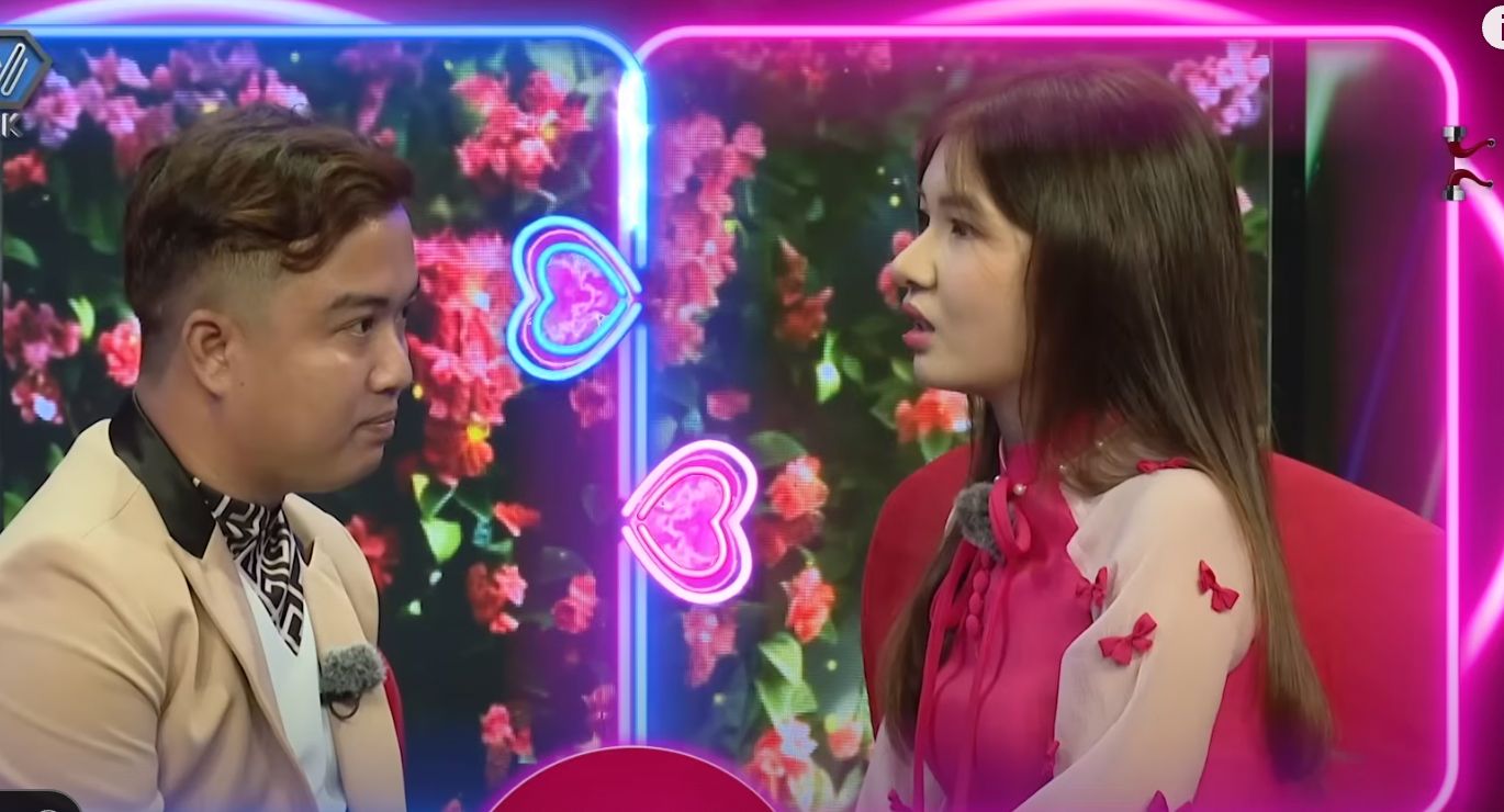 The couple at "You want to date". Photo: MCV Producer.