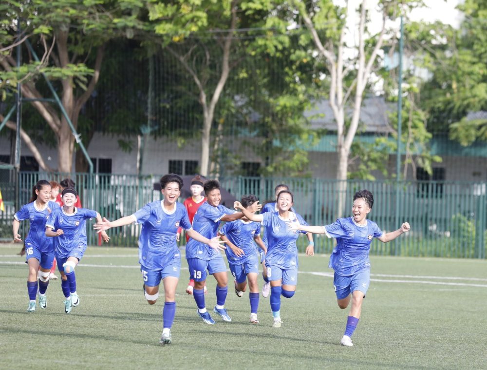 U16 Son La Women tiene la primera victoria en el U16 National Women 2025. Foto: VFF