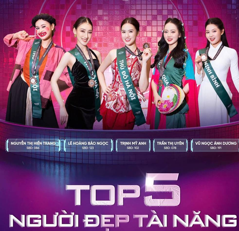 Mot so thi sinh tiem nang cho giai phu. Anh: Ban to chuc cuoc thi.