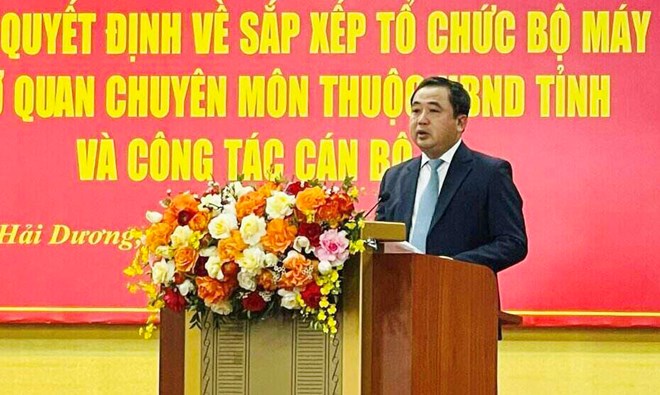 Bí thư Hải Dương làm Phó Tổng Thanh tra Thường trực Thanh tra Chính phủ