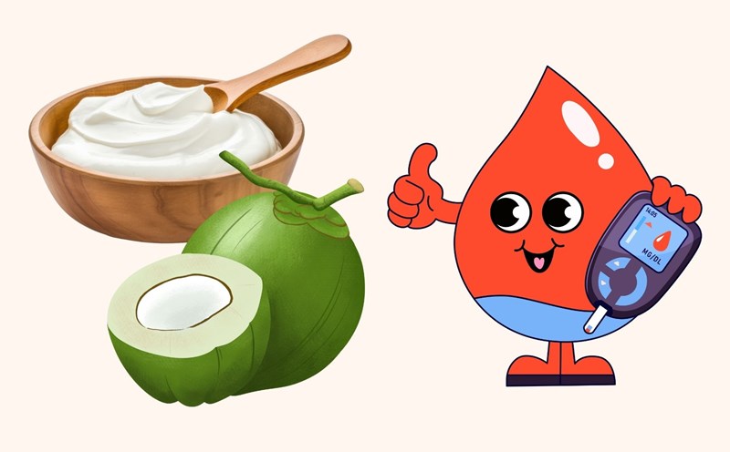 5 healthy, low-glycemic foods that are good for people with diabetes in hot weather. Graphics: Linh Dan