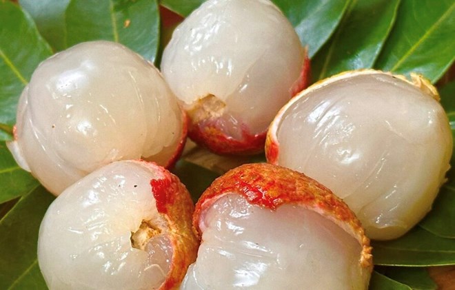 fabric is a popular fruit in the summer. Photo: Ha Anh