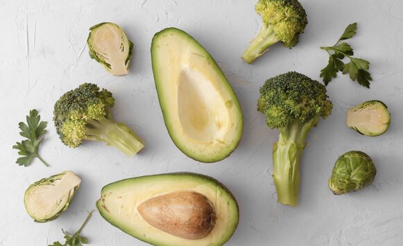 11 ideal foods, high in fiber, low in starch. Photo: Thuy Duong