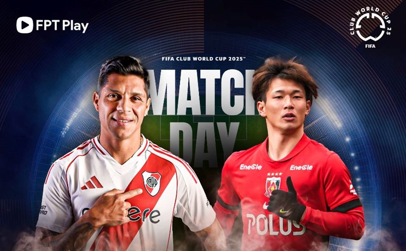 River Plate won 3-1 against Urawa Reds in the 2025 FIFA Club World Cup. Photo: FPT Play