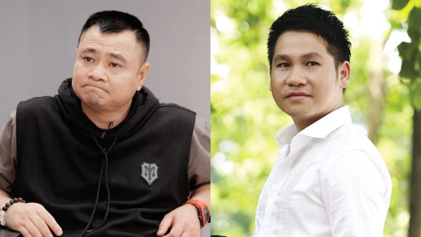 People's Artist Tu Long and singer Trong Tan. Photo: ATVNCG manufacturer/ Proposed items