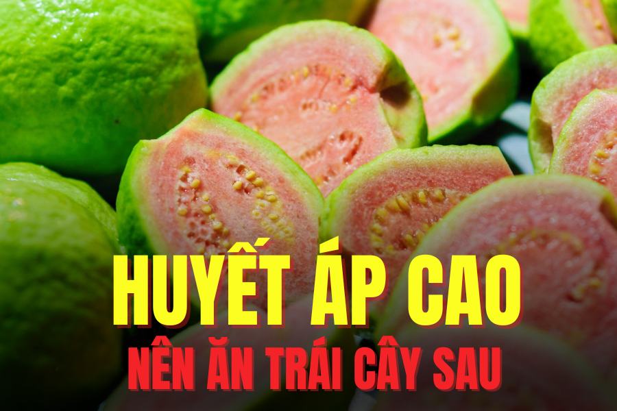 Guava is good for people with high blood pressure because it contains a lot of potassium and antioxidants. Graphics: Tra My