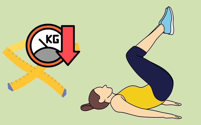 Exercise helps reduce fat and lose weight. Graphics: Thanh Thanh