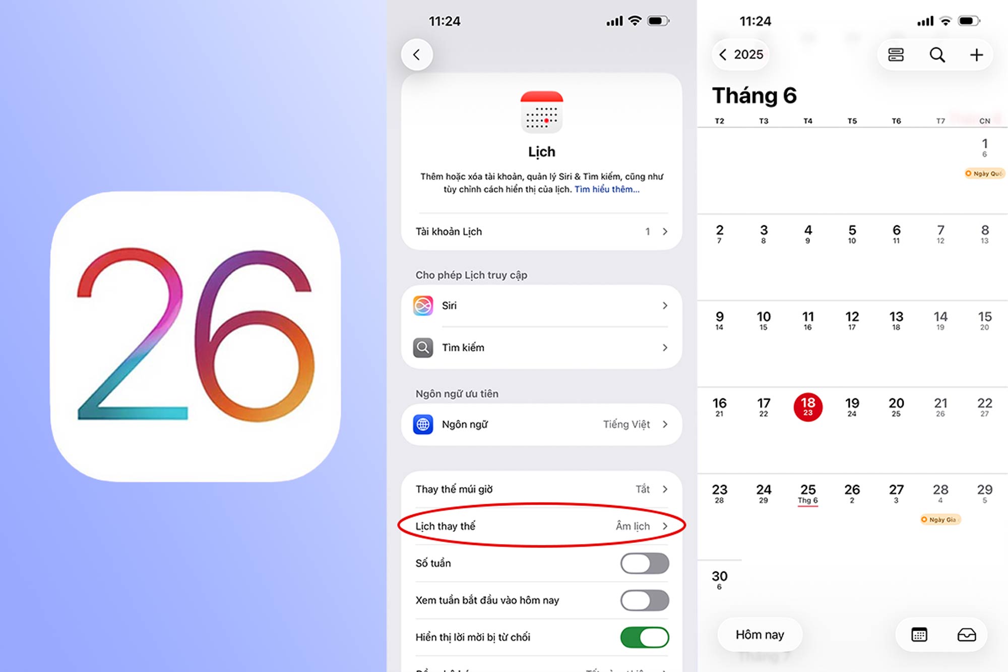 A small upgrade on iOS 26 is very useful for Vietnamese users. Graphics: Duong Anh