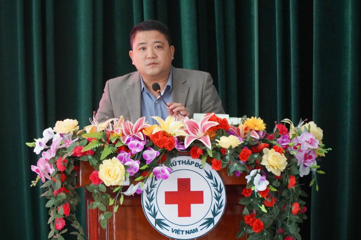 Ông Nguyễn Tuấn Khởi - Phó Trưởng Ban tổ chức Hành trình Đỏ Trung ương. Ảnh: Tạ Quang