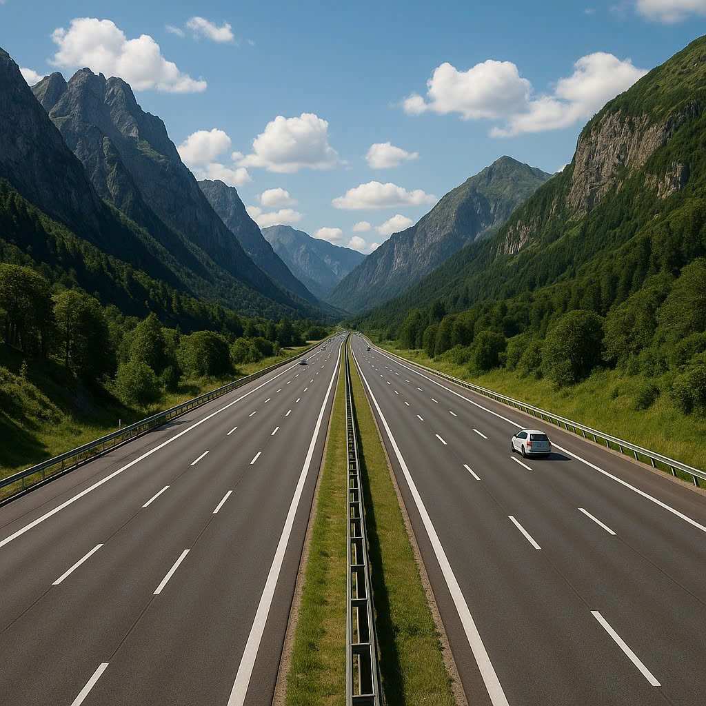 The Dak Lak - Phu Yen Inter-provincial People's Committee has just submitted a document to the Prime Minister proposing an investment plan to build a highway. Illustrative photo Al