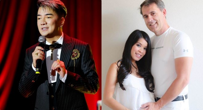 Billionaire Gerard Williams, singer Bich Tuyen's husband, bought the exclusive song Xin loi tinh yeu for 5 years. Photo: Producer of the movie Brilliant quang/Caracter provided