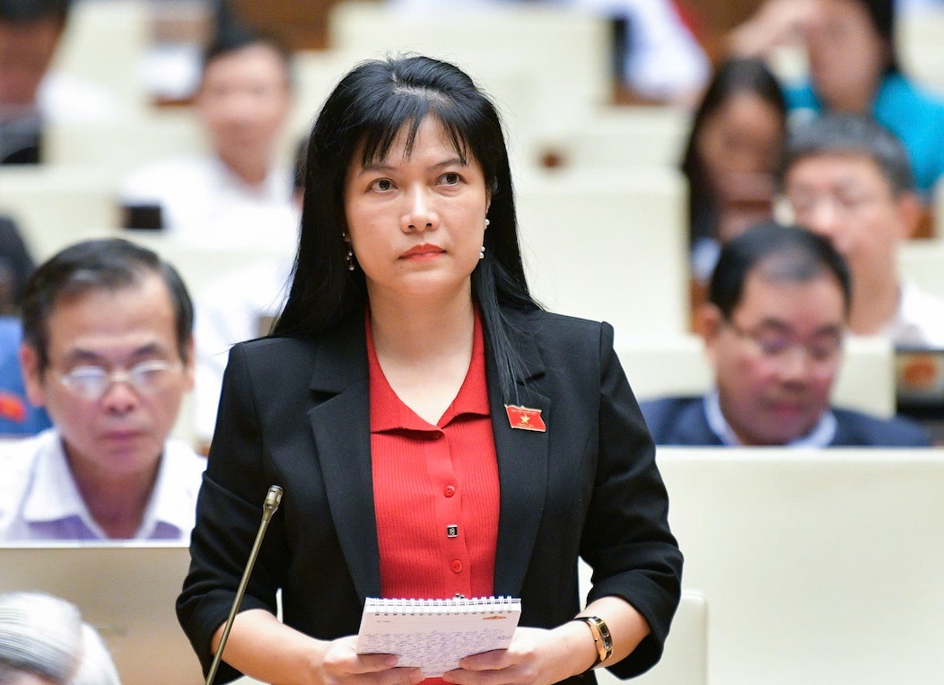 Dai bieu Ta Thi Yen. Anh: Quochoi.vn