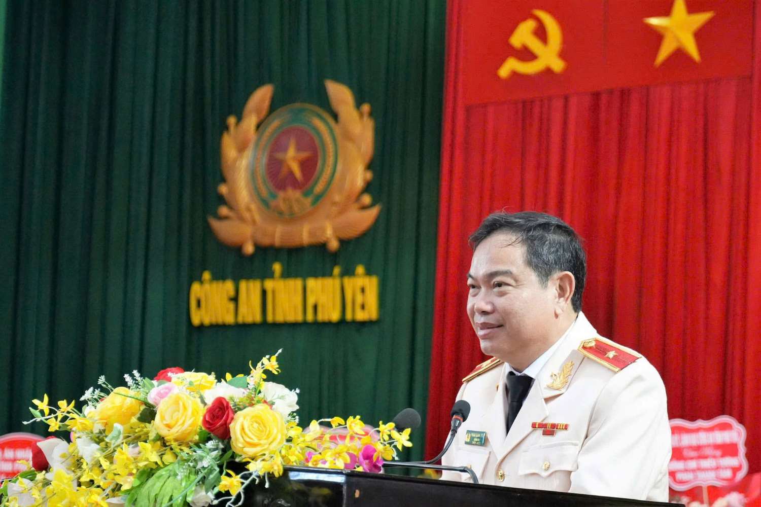 Major General Phan Thanh Tam - Director of Phu Yen Provincial Police. Photo: Nguyen Khang