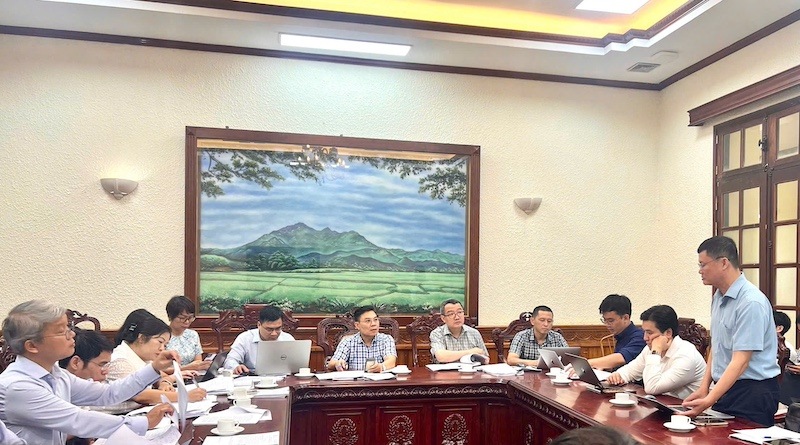 The competent authorities met to complete the legal regulations on handling administrative violations. Photo: Ministry of Justice