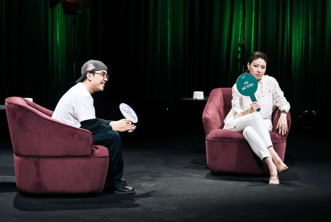 BTV Ngoc Trinh va An Truong da co nhung chia se thu vi ve tien tai Podcast Money Gym. Anh: VPBank