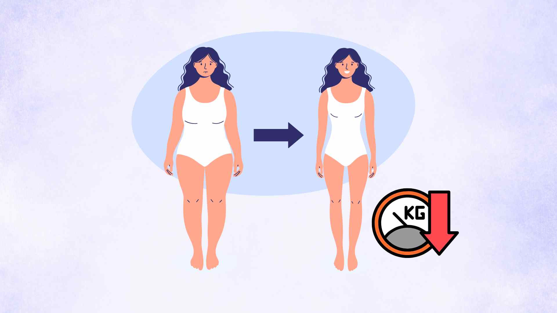 5 extremely simple habits to help U50 women lose weight quickly. Graphic photo: Hoang Loc