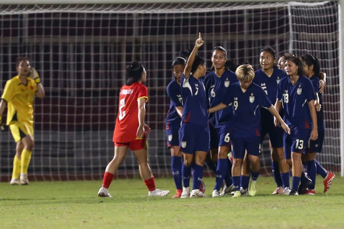 U19 nu Thai Lan mo ti so. Anh: Thanh Vu