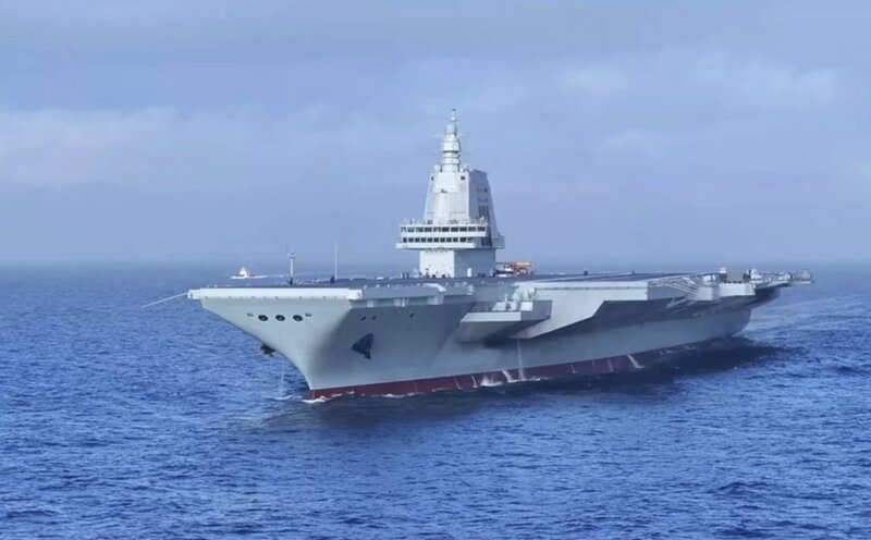 Phuc Kien airport ship. Photo: China's Ministry of National Defense