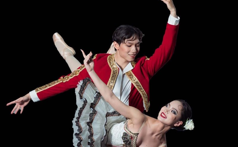 For the first time, Don Quixote ballet was performed in Vietnam. Photo: Provided by the organizing committee