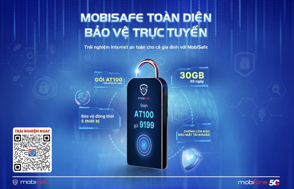 Dac biet, MobiSafe chu dong canh bao khi phat hien dau hieu ro ri du lieu ca nhan, tu so dien thoai, email, tai khoan mang xa hoi den cac thong tin dinh danh quan trong.