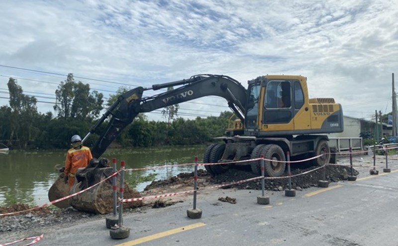 National Highway 62 through Long An. Photo: An Long