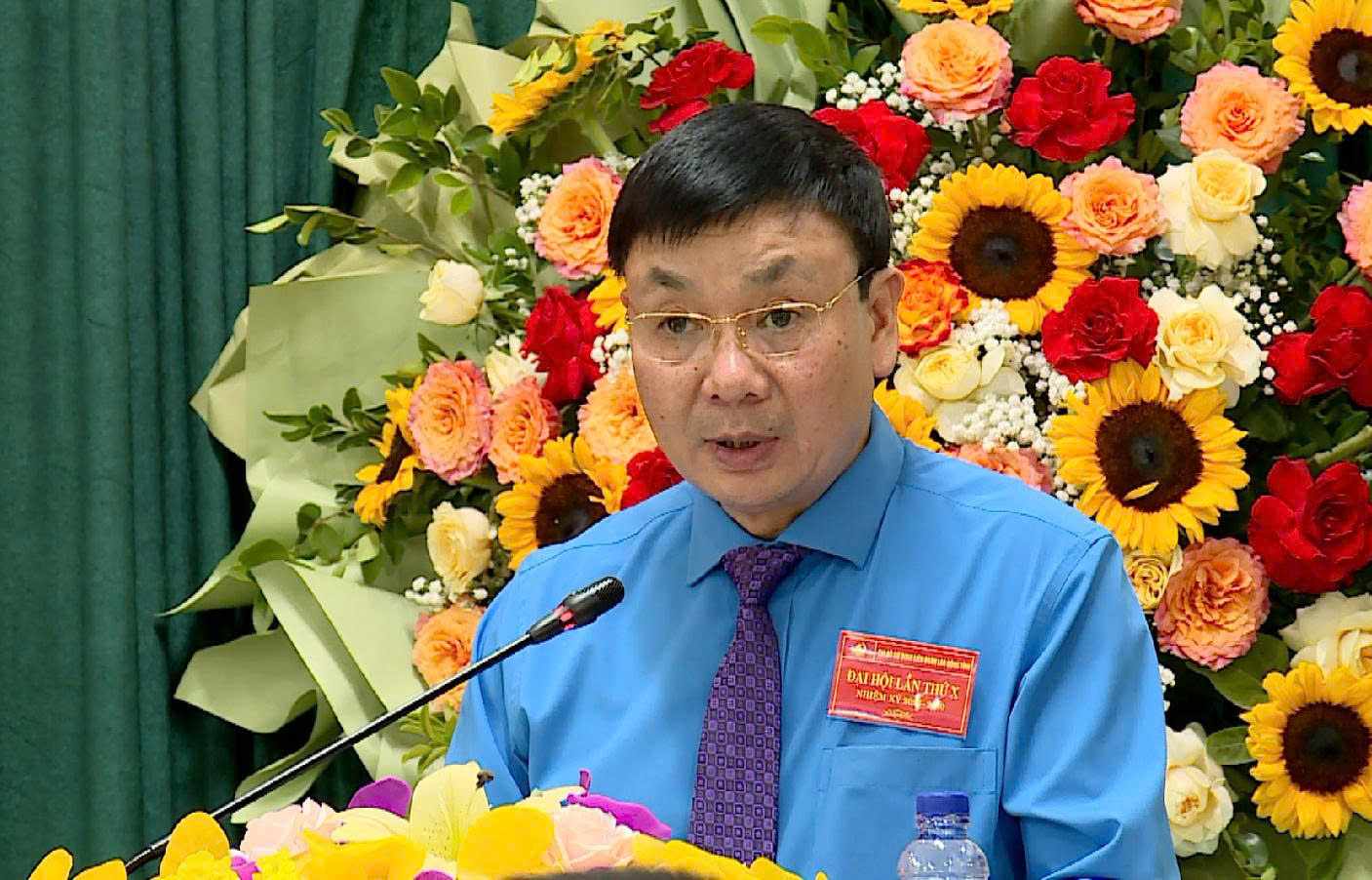 Ong Hoang Manh Hung - Chu tich LDLD tinh Ninh Binh duoc chi dinh giu chuc Bi thu Chi bo Co quan LDLD tinh Ninh Binh nhiem ky 2025 - 2030. Anh: Xuan Hung