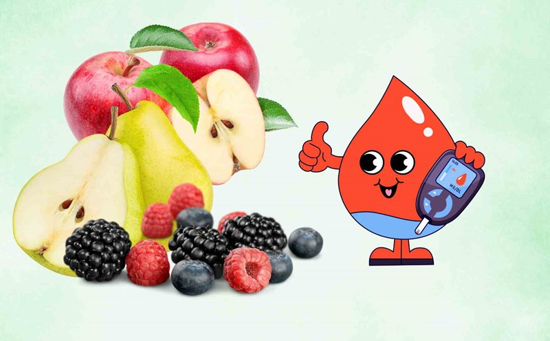 3 types of sweet fruit that do not increase blood sugar. Graphic photo: Hoang Loc