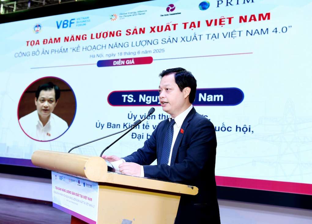 TS. Nguyen Hai Nam, Uy vien thuong truc, Uy ban Kinh te cua Quoc hoi. Anh: Thach Lam