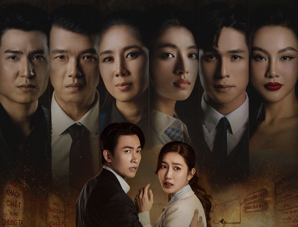 Thuy Ngan co-starred in the film with Vo Canh. Photo: VieON.