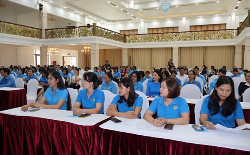 Hai Duong arranges grassroots trade union organizations, improving operational efficiency. Photo: Hai Duong Provincial Federation of Labor