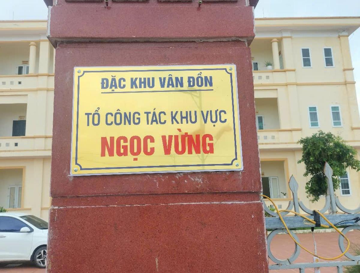To cong tac tai dao Ngoc Vung cua Dac khu Van Don, tinh Quang Ninh. Anh: Nguyen Hung
