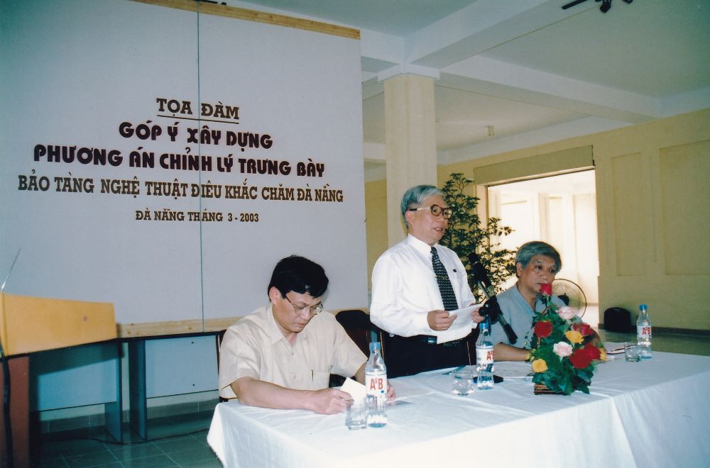 TP Da Nang bat dau chinh ly khong gian trung bay Bao tang nghe thuat dieu khac Cham. Anh: Tran Ngoc