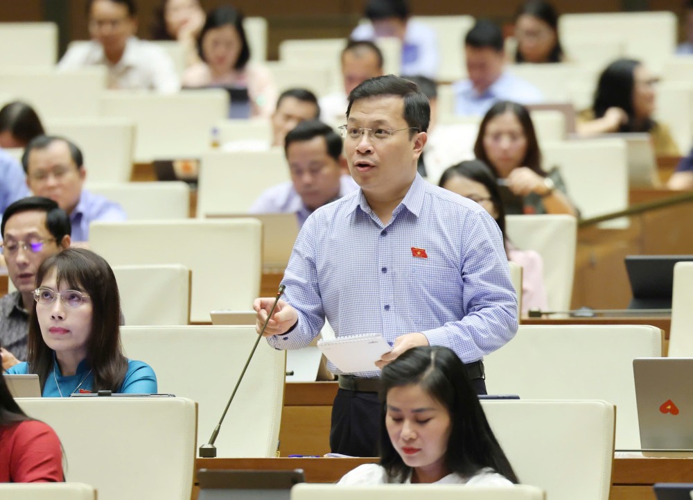Dai bieu Nguyen Danh Tu (tinh Kien Giang). Anh: Quochoi.vn