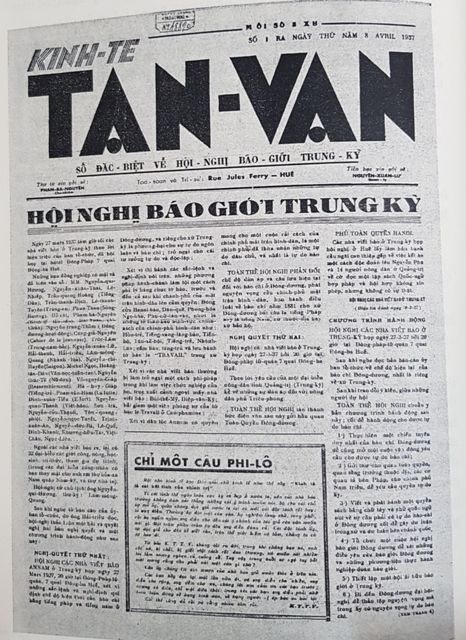 Bao Kinh te Tan van. Anh: Tu lieu