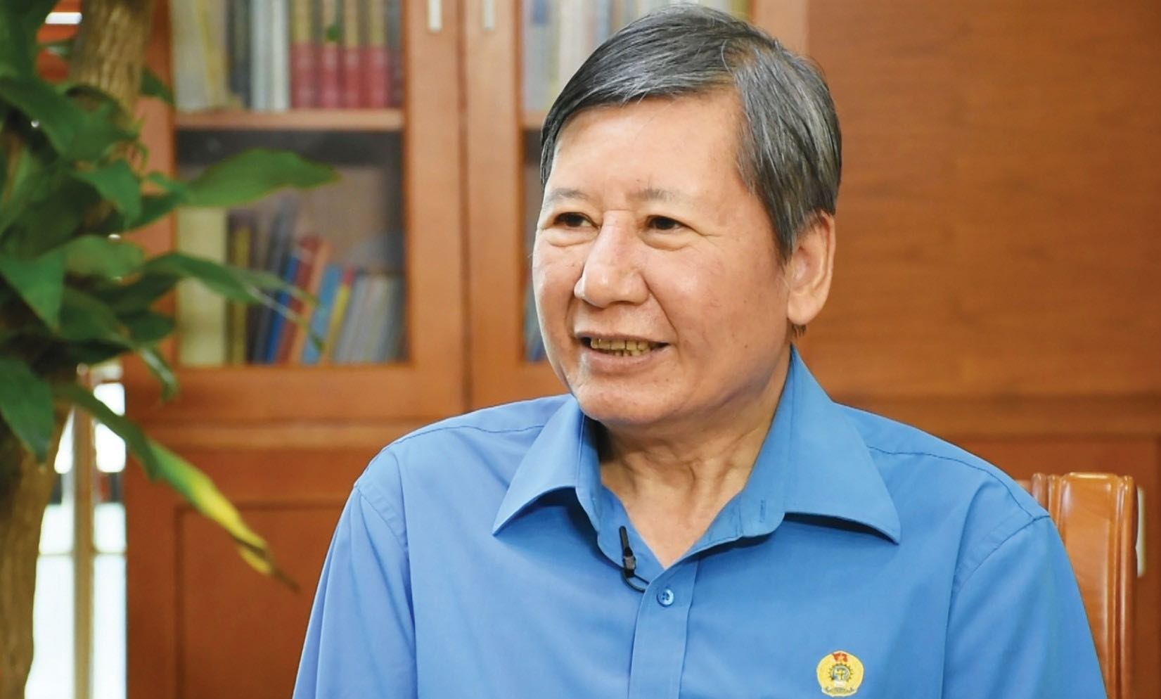 Ông Trần Thanh Hải - nguyên Phó Chủ tịch Thường trực Tổng Liên đoàn Lao động 
Việt Nam. Ảnh: Tổng LĐLĐVN
