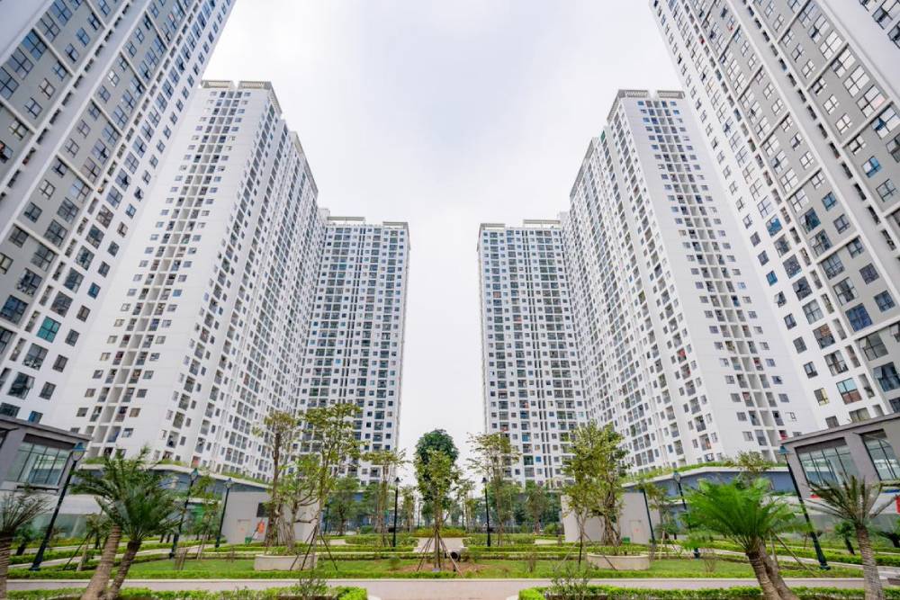 Du an Khu nha o xa hoi Ecohome 3. Anh: