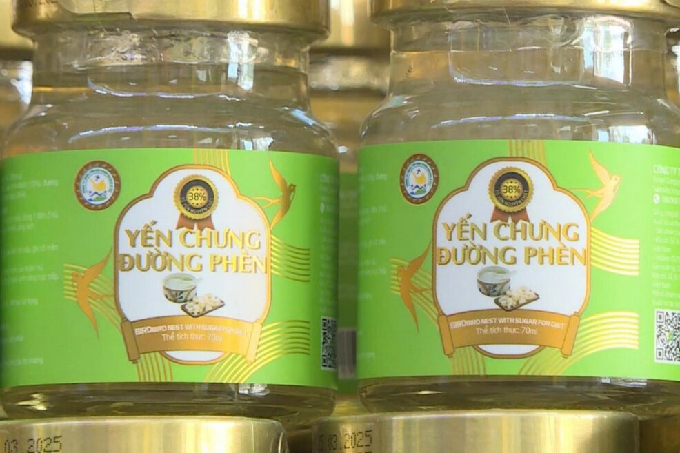 San pham yen chung. Anh: QLTT Phu Tho.