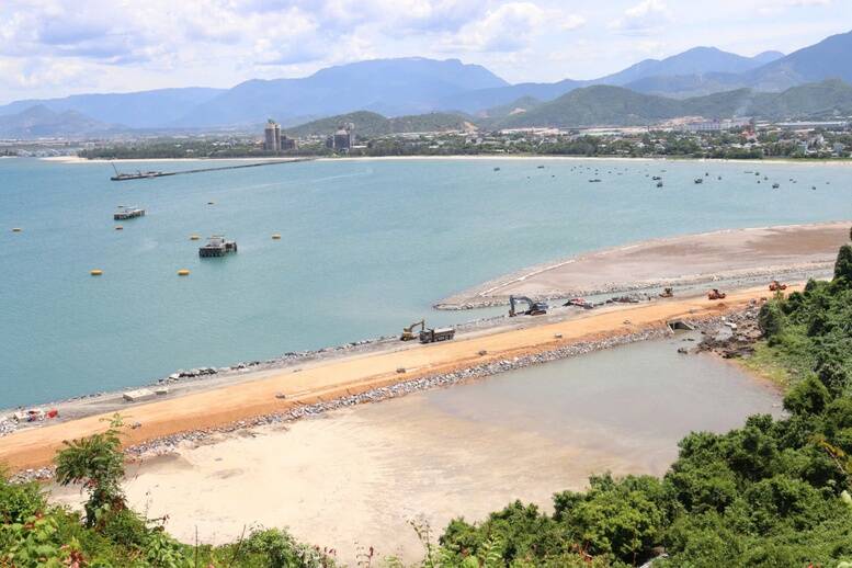El area detras de Len Chieu Seaport (Da Nang). Foto: VGP