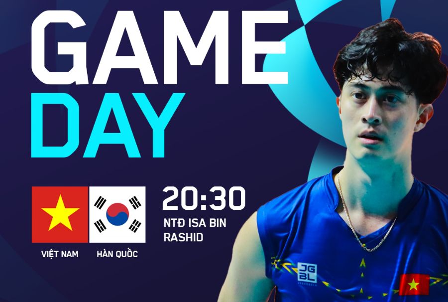 Reclutamiento de voleibol de Vietnam para conocer a Corea en AVC Nations Cup 2025. Foto: Vietnamita Voleibol