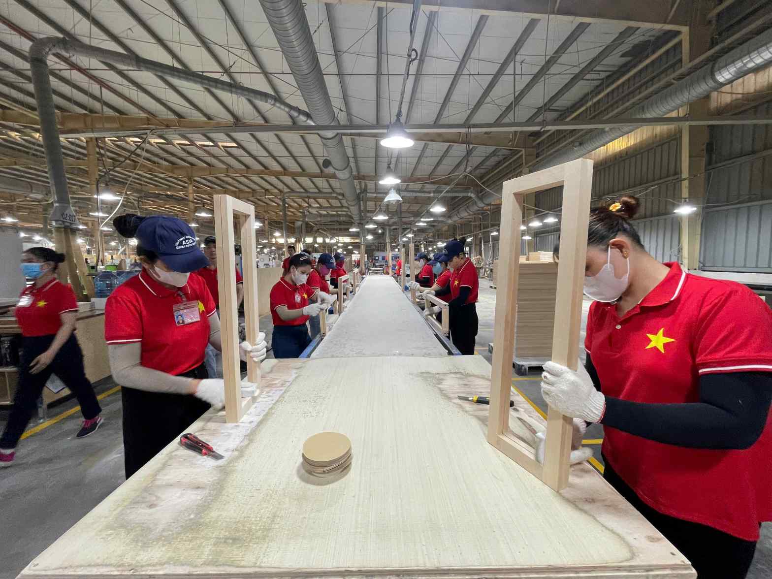 Binh Duong is a province with industrial development. Photo: Dinh Trong